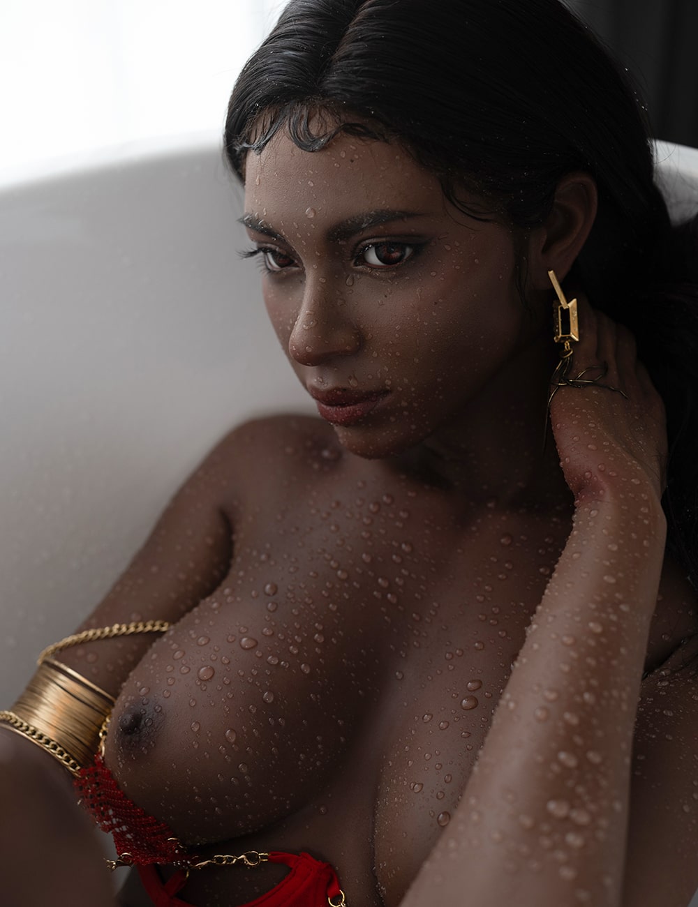 Zaria: Skinny Ebony Sex Doll - Image 17